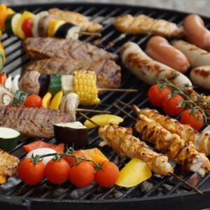 grilled food, from the tablegrill, grilled meats-2491123.jpg